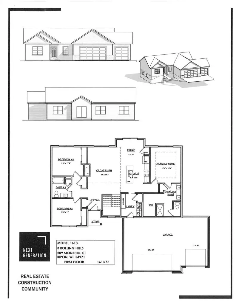 209 Stonehill Court, Ripon, WI 54971 - #2