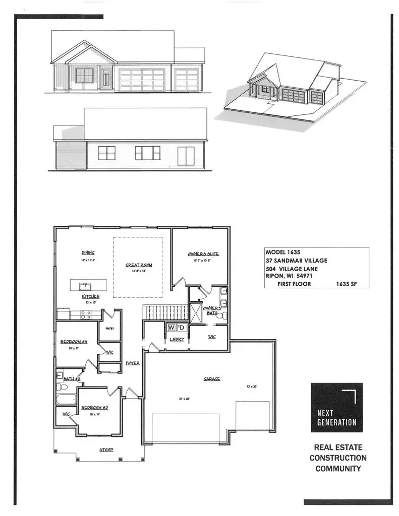 504 Village Lane, Ripon, WI 54971 - #2