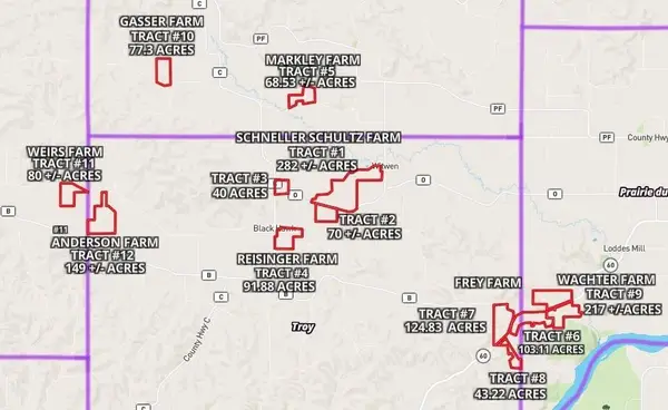 1350 Acres Hwy 60, Prairie Du Sac, WI 53583