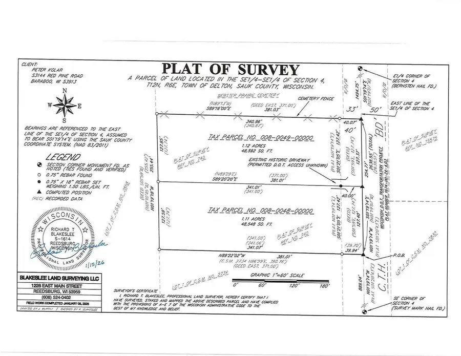 008-0049-00000 County Road BD (Lot 2), Baraboo, WI 53913 - #2