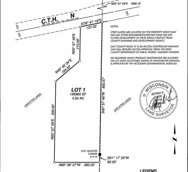 E County N Road, Milton, WI 53563