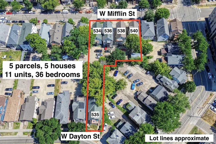 534,536,538,540 W Mifflin & 535 W Dayton Street, Madison, WI 53703 - #2