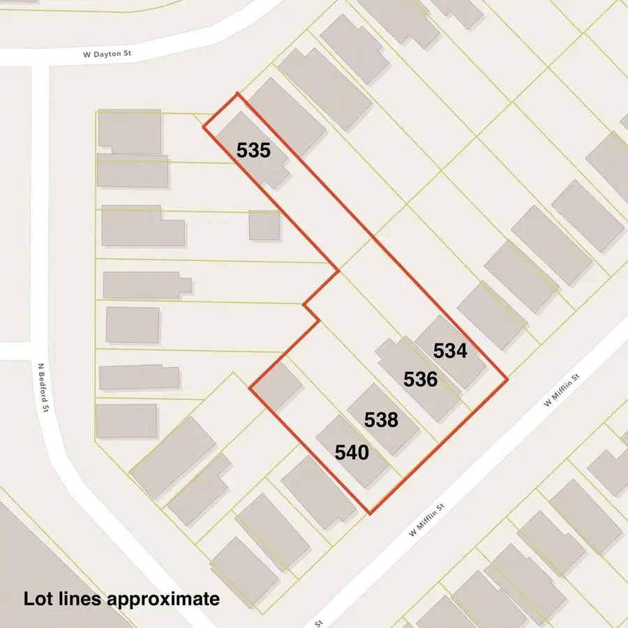 534,536,538,540 W Mifflin & 535 W Dayton Street, Madison, WI 53703 - #3
