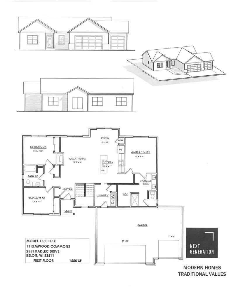 2540 Westwood Drive, Beloit, WI 53511 - #2