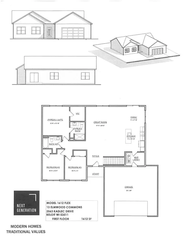 2563 Kadlec Drive, Beloit, WI 53511 - #2