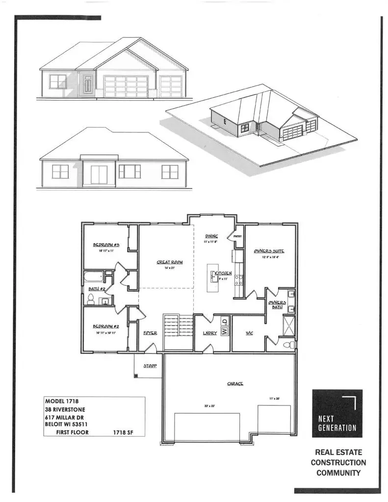 617 Millar Drive, Beloit, WI 53511 - #2
