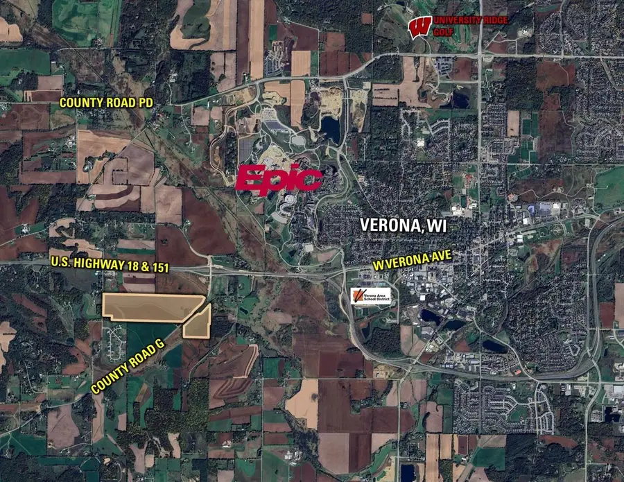 167.27 Acres Cty Hwy G & Spring Rose Rd, Verona, WI 53593 - #2
