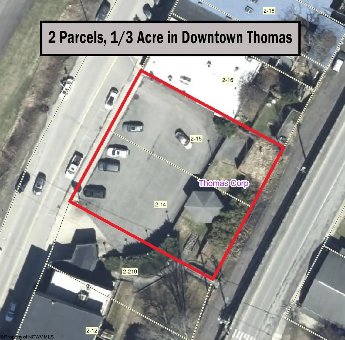 Lot 1 & 2 East Avenue, Thomas, WV 26292 - #1