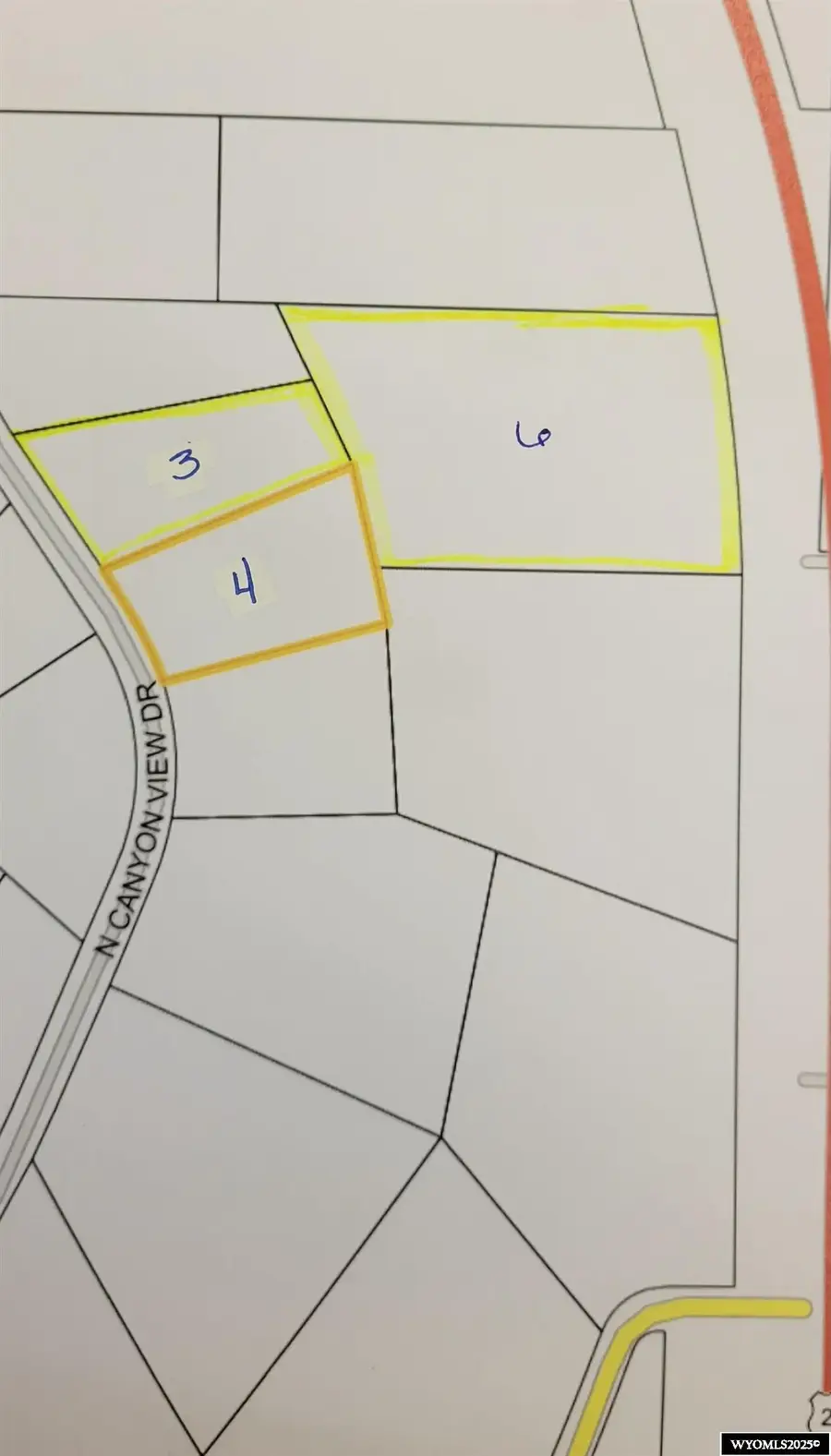 Lots 3, 4, 6 N Canyonview Drive, Thermopolis, WY 82443 - Image #2