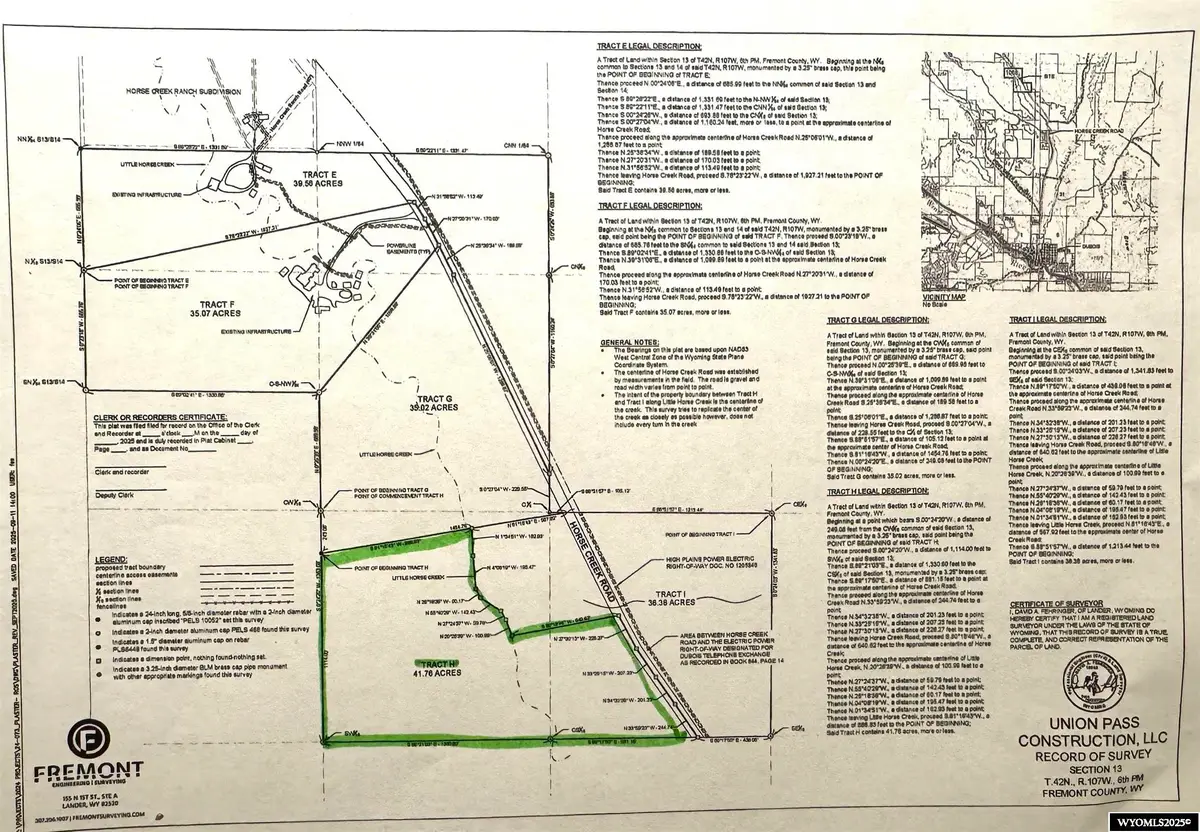 1068 Tract H Horse Creek Road, Dubois, WY 82513 - Image #1