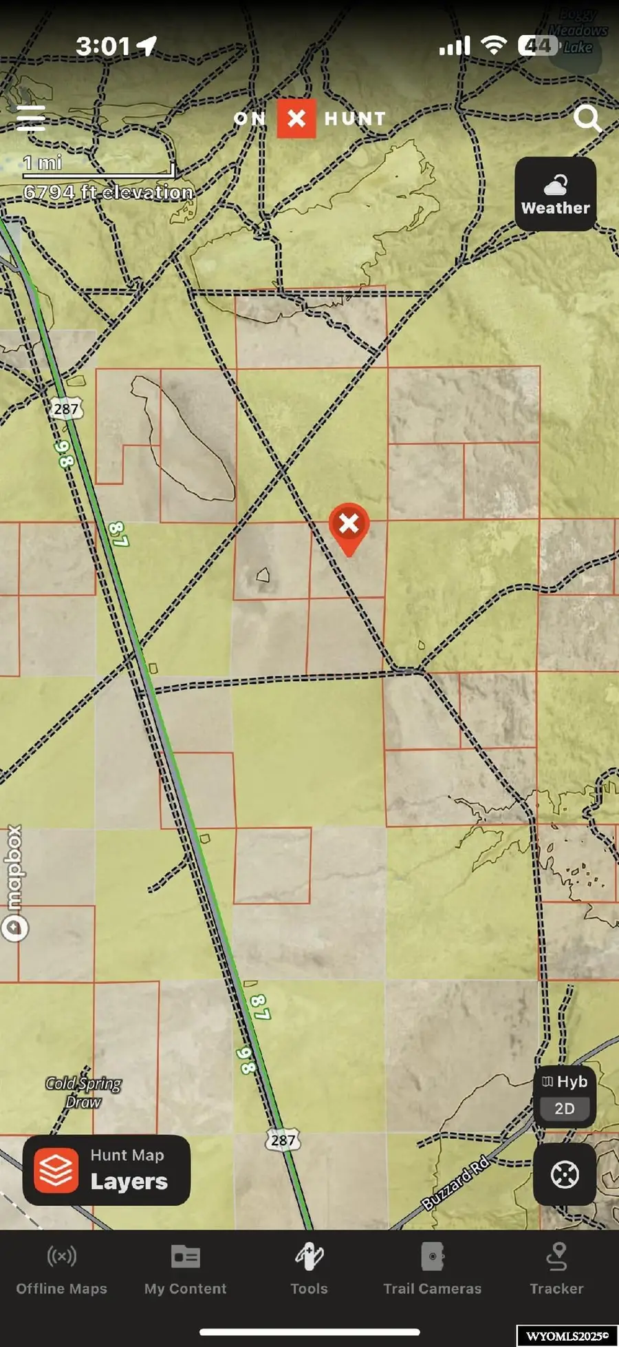 NE 1/4 SECTION 17 T24 R88, Rawlins, WY 82301 - Image #3