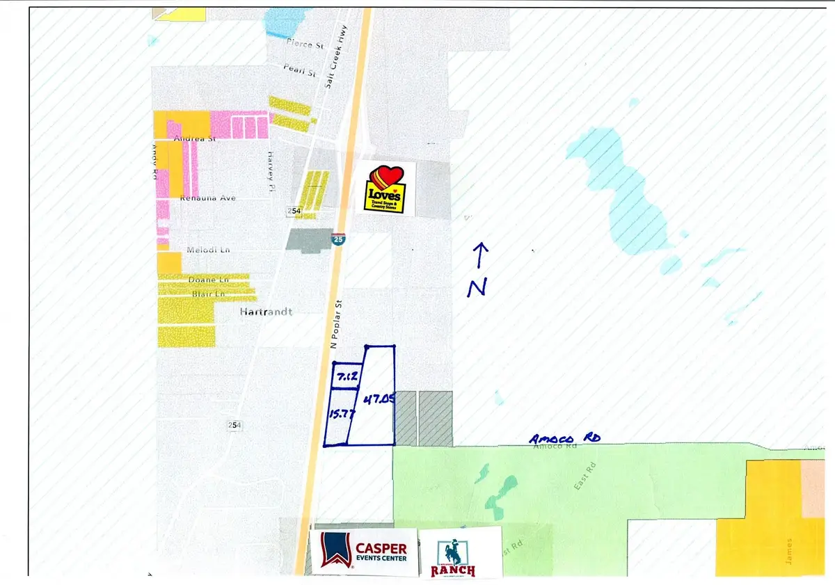 47.05 ac Amoco Rd ST, Casper, WY 82601 - #1